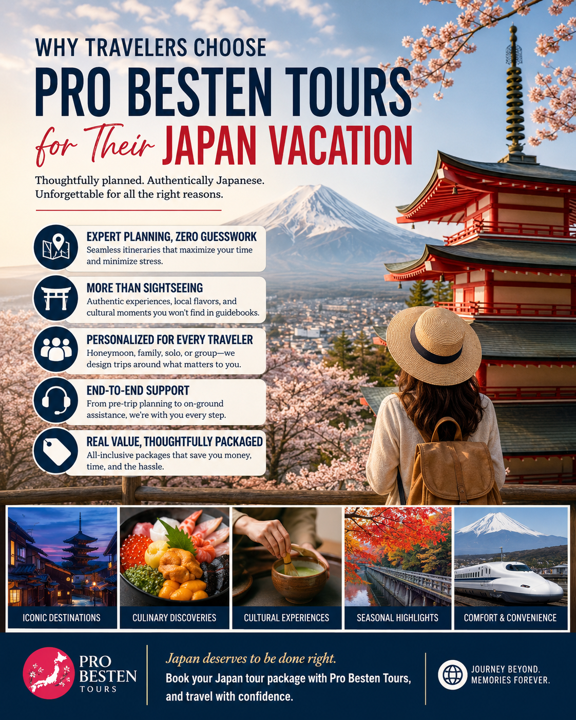 Why Travelers Choose Pro Besten Tours for Their Japan Vacation