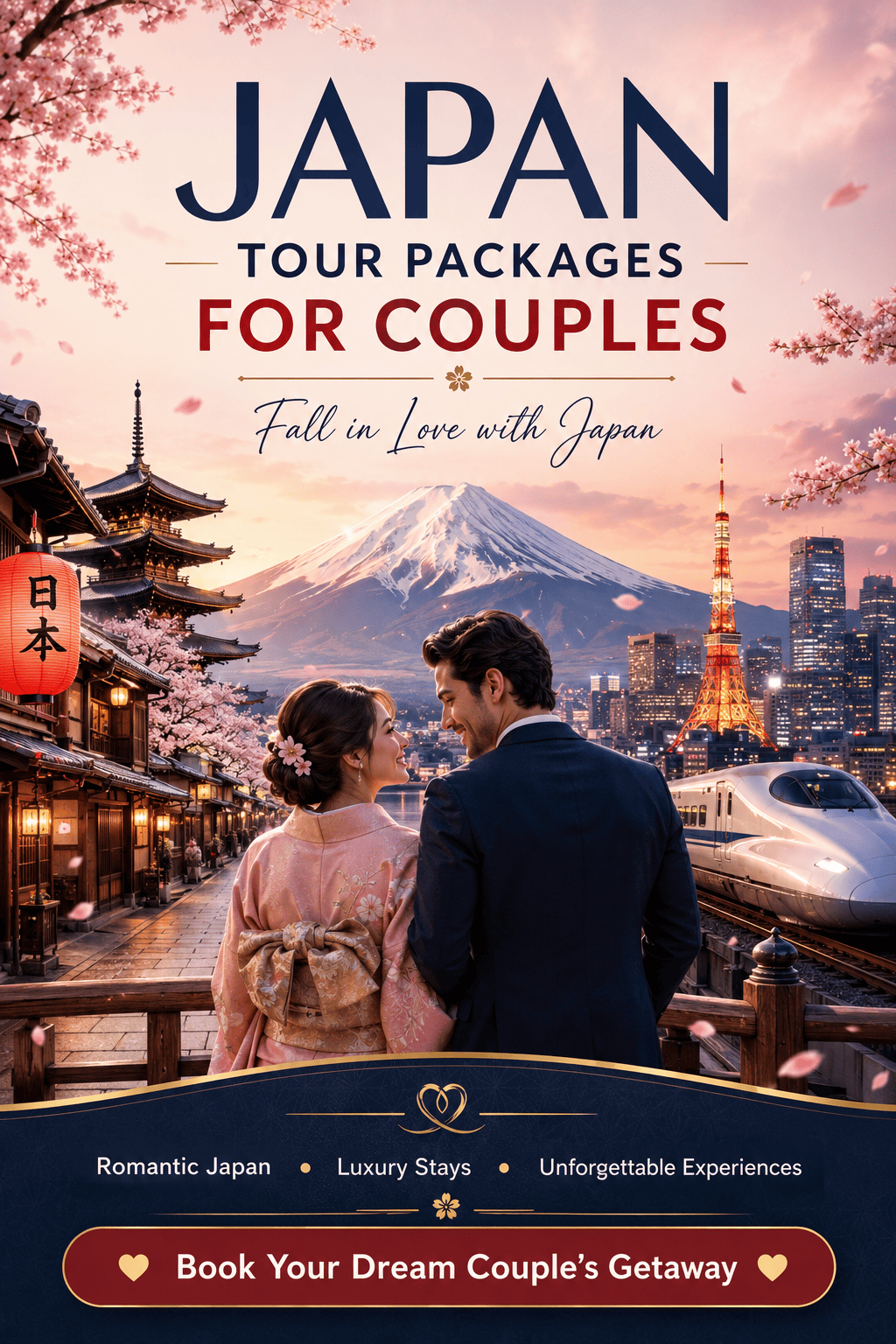 Japan tour packages for couples