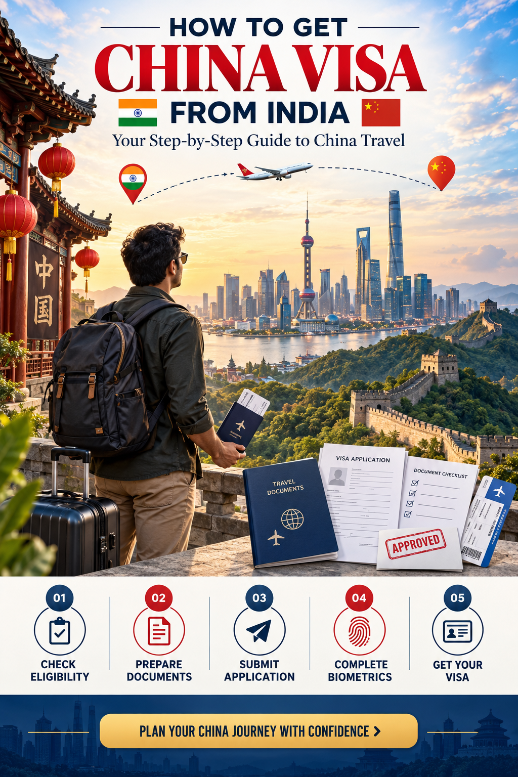How to Get China Visa from India How to Get China Visa from India